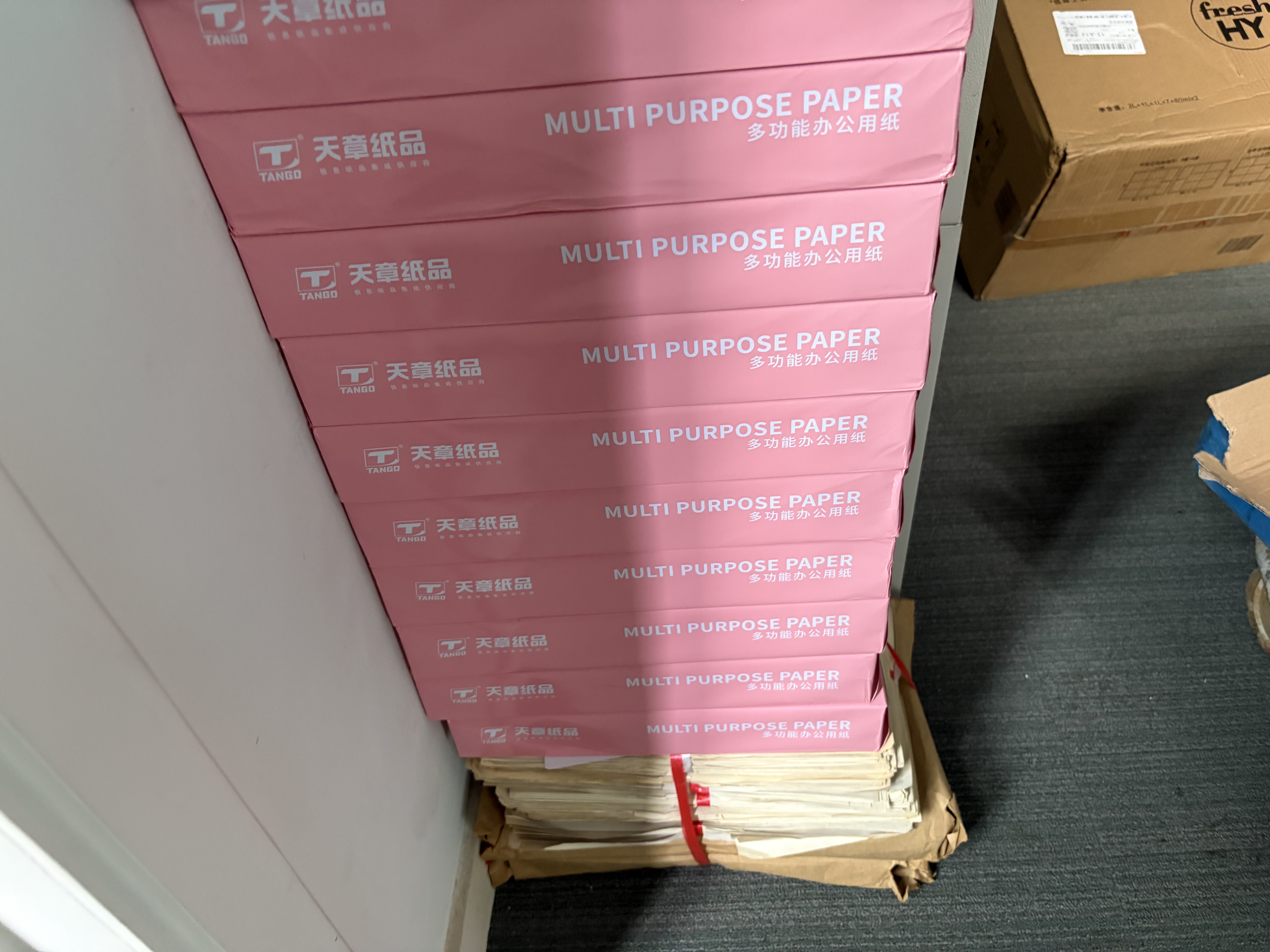 天章 （TANGO）A4打印纸80g500张*10包 新粉天章【均衡品质】白纸草稿纸 高性价比复印纸 整箱5000张 加厚 实拍图