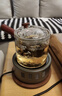 海万森电陶炉煮茶 小型迷你 超小多功能电炉 煮咖啡摩卡壶 家用 不挑锅具 高端智能电热炉 钛灰缘（礼盒款） 实拍图