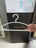 京东京造 无痕衣架 防滑晾衣架子塑料衣挂干湿两用衣撑家用晒衣服架20支 实拍图