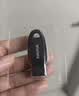 闪迪（SanDisk）128GB USB3.2 U盘 CZ550黑色 读速100MB/s 安全加密 数据恢复 学习办公电脑车载 高速大容量优盘 实拍图