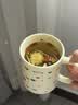 网红爱心星星马克杯ins陶瓷陶瓷杯水杯情侣可爱高颜值家用咖啡杯 网红爱心星星马克杯  1只装 实拍图