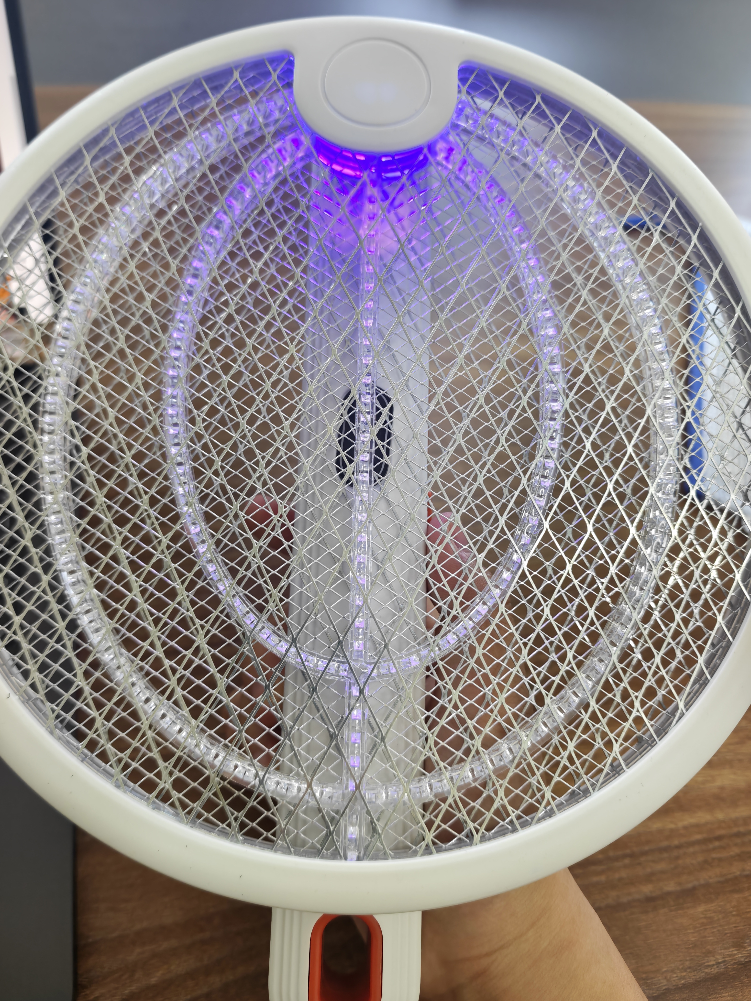 COOKSS电蚊拍充电式家用超强力灭蚊灯二合一电网拍驱打蚊子苍蝇神器 实拍图