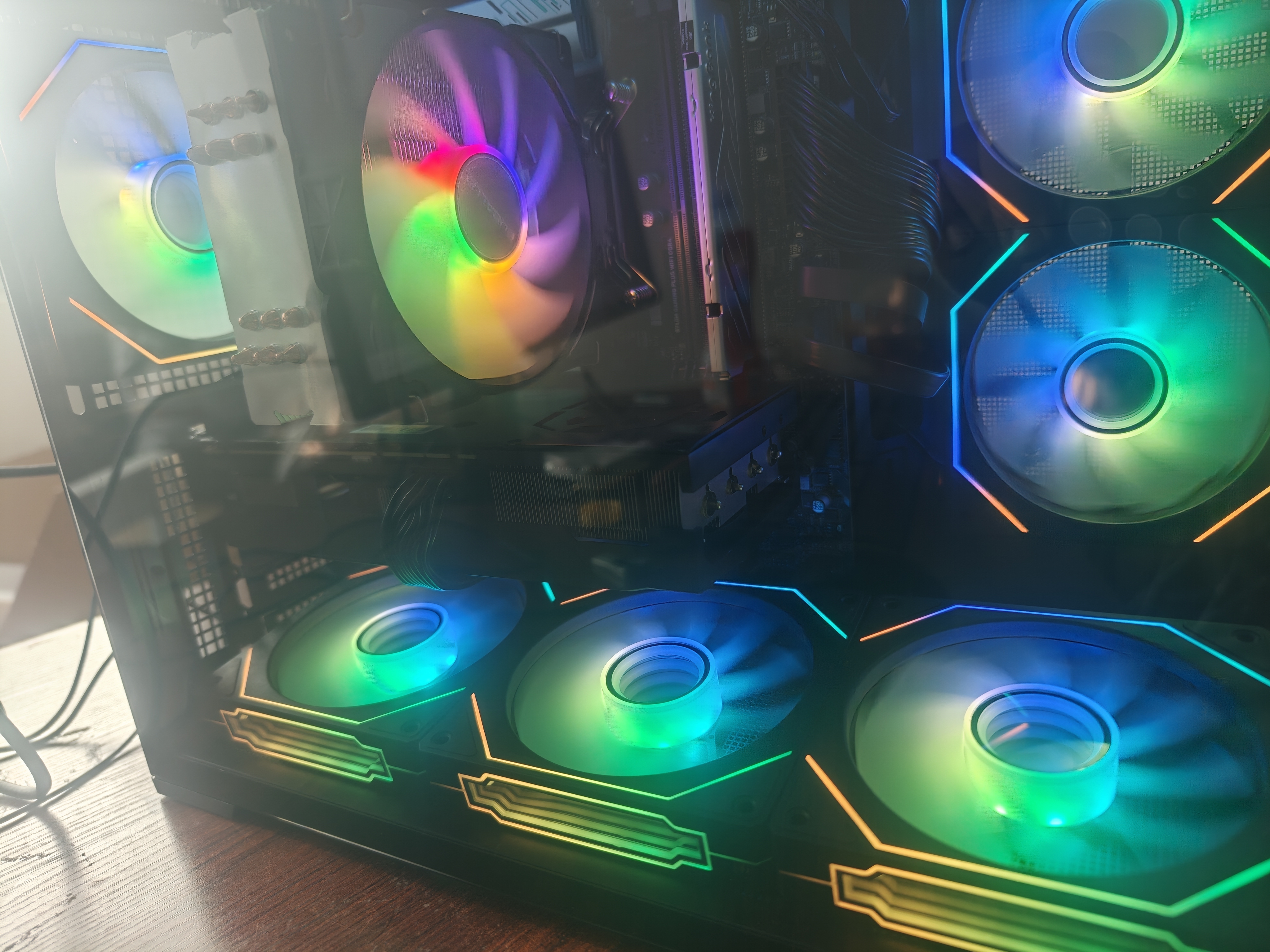 万竞GTX1060/RTX2060S/RTX3060Ti/4060/4060ti高端独立显卡全新电脑显卡三角洲游戏设计渲染台式显卡 【全新盒装】RTX3060Ti 8G 战神X 实拍图