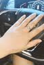 唯一（Winy）999纯银戒指情侣对戒男士求婚钻戒指2026新款纪念日礼物送女朋友 实拍图