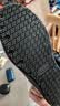 斯凯奇（Skechers）秋季男鞋商务休闲皮鞋一脚蹬工作鞋舒适低帮休闲鞋正装鞋77157 黑色/BLK 41 【正码正拍】 实拍图