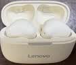 联想（Lenovo）真无线蓝牙耳机 半入耳式耳机 音乐运动游戏耳机蓝牙5.4 超长续航高清音质 EA110樱花白 实拍图