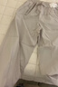 优衣库休闲廓形长裤/系腰带/常规款女装/弯刀镰刀裤子485273 02 浅灰色 M 实拍图