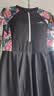 梵迪拉（F.DYRAA）泳衣女款遮肚显瘦高级感游泳馆连体裙保守泳装三件套12030黑色2XL 实拍图