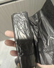 利得背心垃圾袋黑色50*60cm200只双面1.6丝家用办公大号手提塑料袋 实拍图