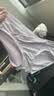 婧麒孕妇内裤女士棉孕产妇通用棉大码四季 肤+粉+紫+绿 L jnk0362 实拍图