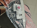 洁丽雅100%A类抗菌新疆棉四层纱布枕巾 摩登时代-粉 52*78cm一对装 实拍图