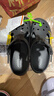 卡骆驰（CROCS）经典玛丽珍芭蕾洞洞鞋|210581 黑色   39 (240mm) 实拍图