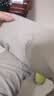 凡客诚品（VANCL）冰丝裤子男夏季宽松透气凉感运动裤男士垂顺直筒九分裤 卡其 M 实拍图
