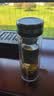 苏泊尔（SUPOR）双层玻璃杯商务办公泡茶杯男女士茶水分离杯户外车载水杯子 实拍图