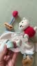 babycare甜梦安抚巾牙胶新生儿婴儿安抚玩具毛绒玩偶手偶可咬-云朵西高地 实拍图