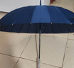 【弯柄24骨】防水套雨伞男大号双人长柄伞自动女结实抗风暴加大 深海蓝【自动24骨-子弹头-弯柄】 实拍图