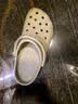 卡骆驰（crocs）经典Clog男女洞洞鞋一脚蹬沙滩鞋 骨白  38  实拍图