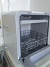 美的（Midea）【新品M10 Ultra】台式洗碗机85℃热风烘干双模进水高温除菌双层碗篮家用小尺寸免安装 实拍图