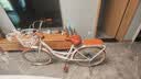 永久城市自行车变速24吋男女式成人青少年学生城市休闲单车珍珠白 实拍图