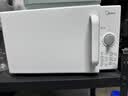 美的（Midea）快捷家用微波炉家用小型迷你360°转盘加热 旋钮操控易洁内胆时间调节20升（PM2000） 实拍图