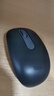 罗技（Logitech）M196 无线蓝牙鼠标 办公鼠标 笔记本商务办公家用 小巧便携 对称手型 石墨灰 实拍图