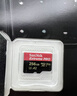闪迪（SanDisk）256GB TF（MicroSD）内存卡 A2 4K V30 U3 C10 至尊超极速移动存储卡 读速200MB/s 写速140MB/s 实拍图