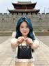 梦特娇2026新款女包真皮hobo单肩斜挎通勤实用羊皮水桶包生日礼物送女生 黑色 实拍图