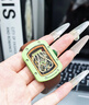 CRONUSART克洛斯碳素女士手表轻奢小众时尚镂空机械腕表七夕礼物送女友 镶钻-牛油果绿 实拍图