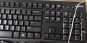 罗技（Logitech）MK121P（同MK120外观） 有线键鼠套装 鼠标键盘套装108键全尺寸 商用办公电脑  黑色 实拍图
