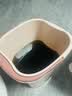 福爱家大号加深36cm泡脚桶洗脚桶洗脚盆足浴盆桶泡脚盆提水桶粉色 实拍图