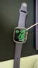 Apple/苹果 Watch S11 智能手表GPS款46毫米银色铝金属表壳雾紫色运动型表带M/L MEVX4CH/B 实拍图