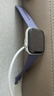 Apple/苹果 Watch S11 智能手表GPS款42毫米银色铝金属表壳雾紫色运动型表带S/M MEUT4CH/B 实拍图