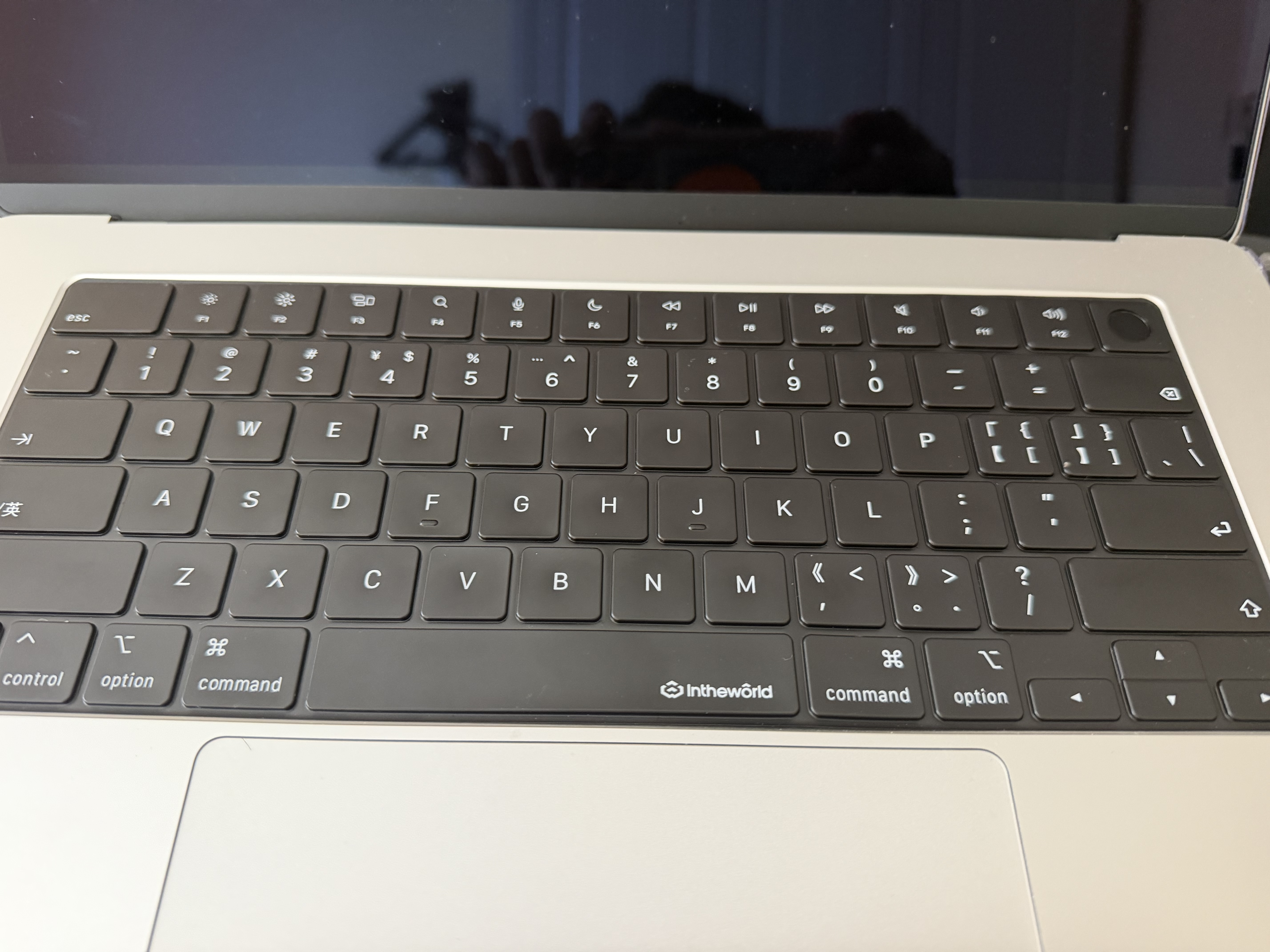 极川【无感黑曜】苹果MacBook Air15.3英寸M5/4/3/2键盘膜2026/25款笔记本电脑键盘保护贴膜超薄防尘罩 实拍图
