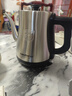 金灶（KAMJOVE） 茶艺专用泡茶烧水壶优雅长嘴电热水壶随手泡开水壶自动断电热水壶煮水壶家用1L 1L T-93（不锈钢色） 实拍图