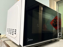 美的（Midea）家用微波炉20L大容量平板易清洁内胆【26年新款升级】 智能菜单高效速热 一键解冻 宝宝菜单 M22J 实拍图