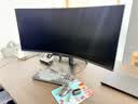三星（SAMSUNG）40英寸 G75F 4K带鱼屏 180Hz HVA 1000R曲面 HDR600 超薄 玄龙骑士 电竞显示器 LS40FG756ECXXF 实拍图