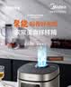 美的（Midea）电饭煲电饭锅4-5人家用5升大容量 炫彩大屏金属机身大火力煮饭锅智能预约微压MB-RE517 实拍图