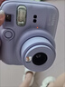 INSTAX富士instax立拍立得 一次成像相机 mini13（mini12升级款）海盐蓝 实拍图