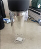 富光双层玻璃杯水杯子茶水分离泡茶杯男女士高颜值团购定制400ML 实拍图