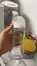 贝亲（Pigeon）玻璃奶瓶宽口径防胀气240ml M号奶嘴 3月+ AA187  实拍图