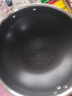 炊大皇炒锅304不锈钢有钛炒菜锅煎锅平底不粘炒锅32cm 可立可视盖不挑灶 实拍图