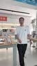 Apple/苹果 Watch S11 智能手表GPS款42毫米玫瑰金色铝金属表壳淡桃粉色运动型表带S/M MEUN4CH/B 实拍图