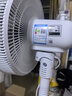 美的（Midea）电风扇家用7叶落地扇摇头电风扇循卧室宿舍轻音风扇 白色丨7叶台地两用 实拍图