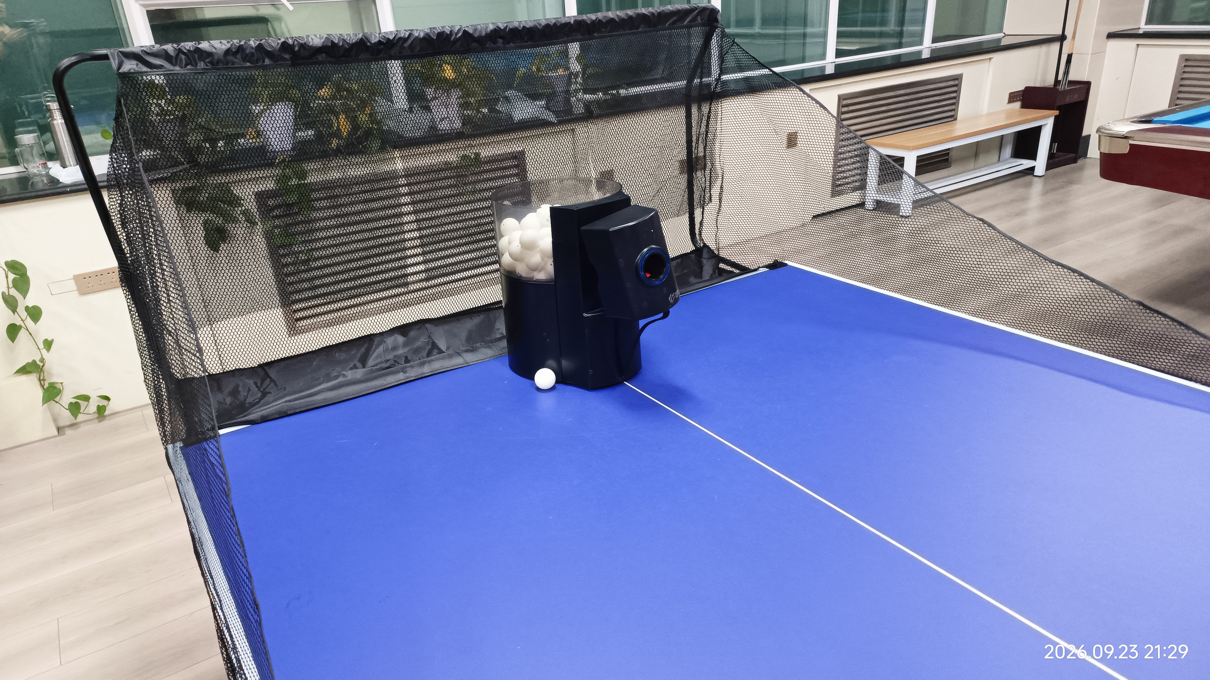 悠有Y10Pro乒乓球发球机多功能专业发球机训练家用训练机单人自练球器 Y10pro+100球+集球网 实拍图