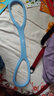 Keep弹力带8字拉力器硅胶八字拉力带女拉力绳练背肩颈拉伸蓝色20磅 实拍图