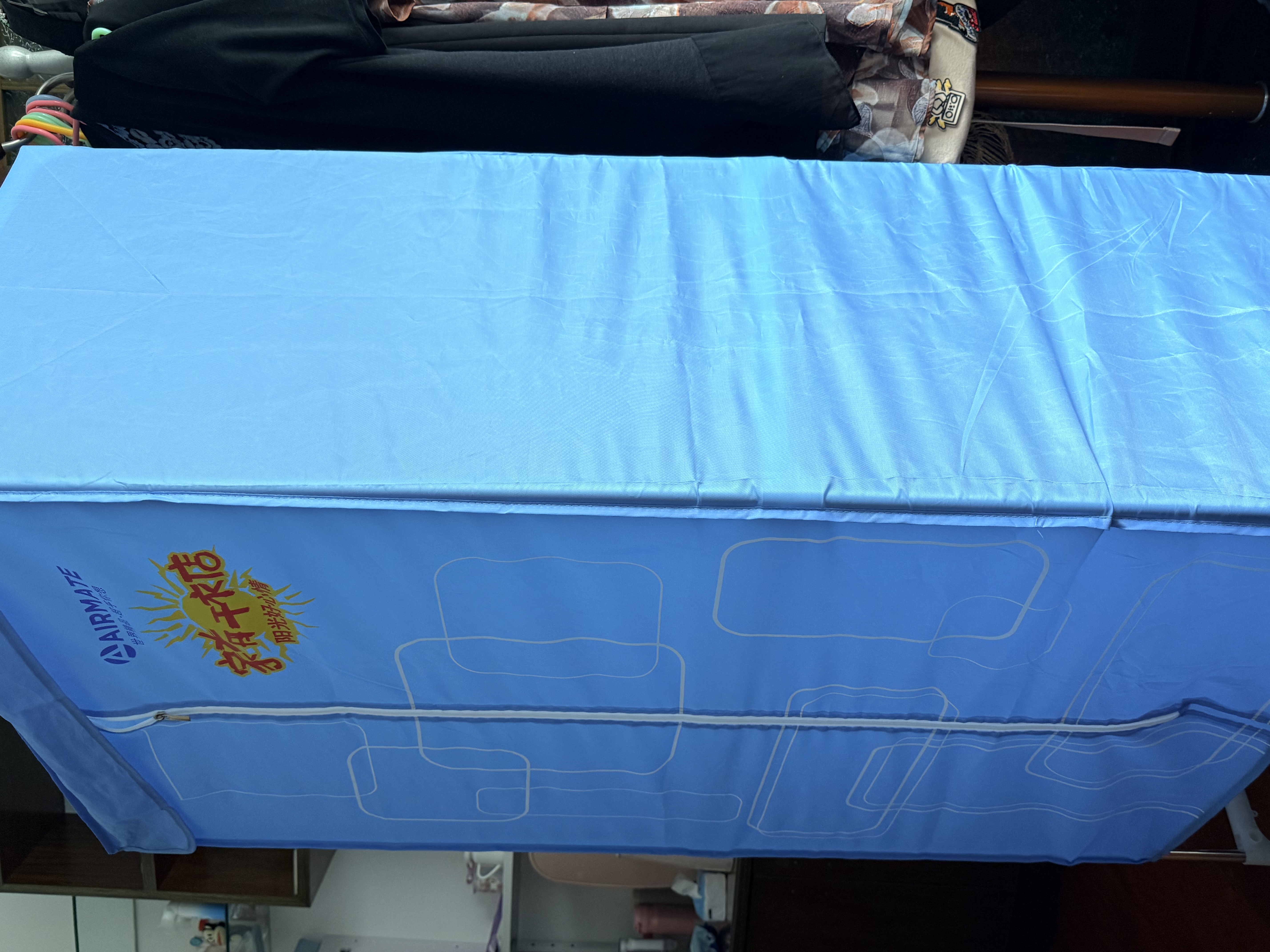 艾美特（AIRMATE）【470L大容量】烘干机家用干衣机烘衣机暖风机柔烘定时衣柜式婴儿内衣消毒机小型风干机 HGY905P 实拍图