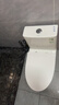 九牧（JOMOO）马桶 家用虹吸式马桶大冲力节水坐便器 防臭瞬冲 易洁抗菌马桶 行业爆款-升级无棱内壁11370-305坑 实拍图