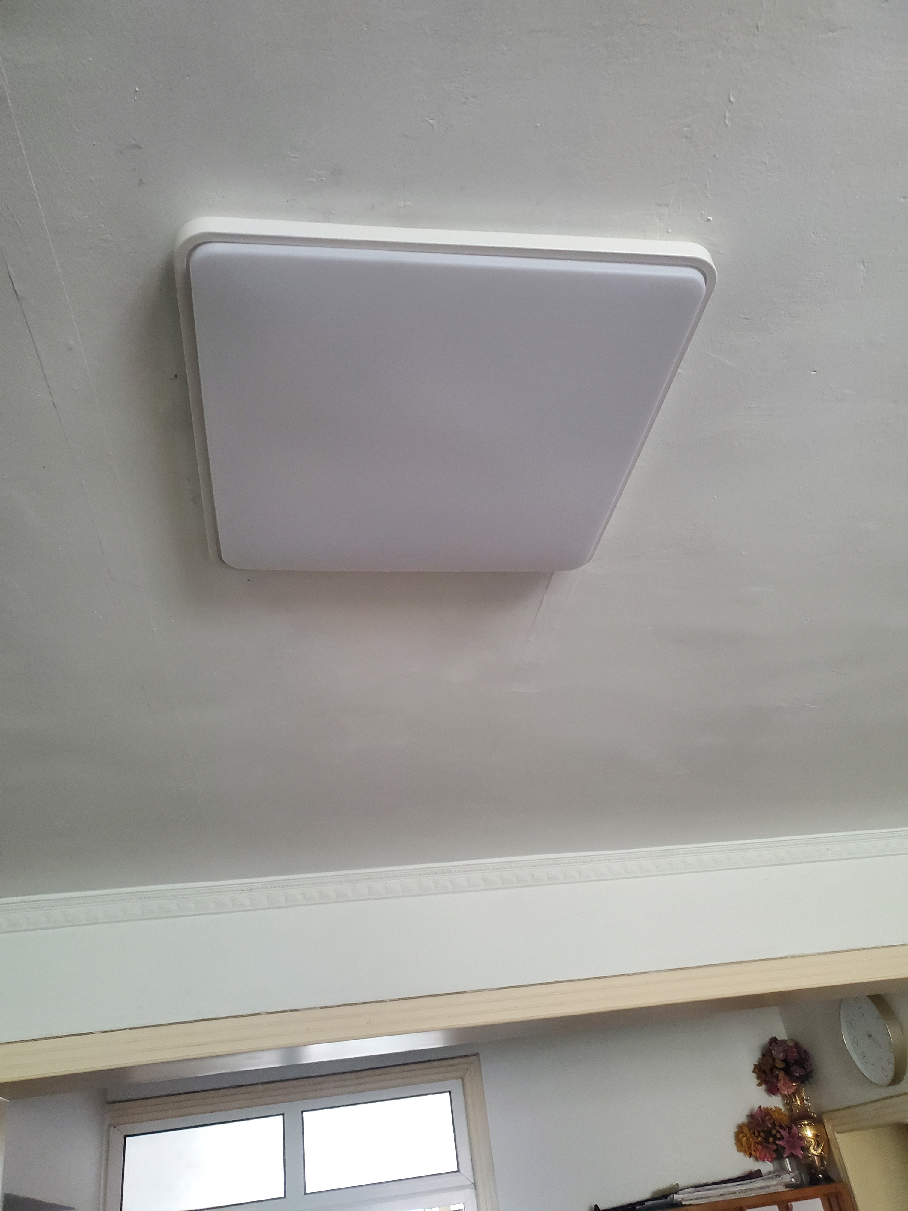 AOC卧室吸顶灯护眼 简约led灯具超薄普瑞灯珠三色64W 50cm包安装 实拍图