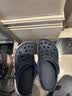 CROCS卡骆驰贝雅卡骆班洞洞鞋轻便拖鞋男鞋女鞋一脚蹬休闲鞋|205089 深蓝/辣椒红-4CC（含智必星） 39 (240mm) 实拍图
