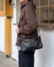 POLO单肩包男士软皮通勤斜挎包轻便休闲手机包运动挎包多隔层单肩小包 实拍图